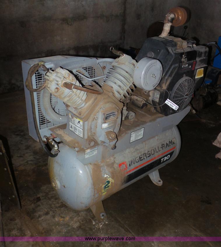 image for item CC9828 Ingersoll Rand T30 air compressor