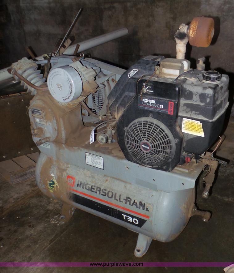 image for item CC9828 Ingersoll Rand T30 air compressor