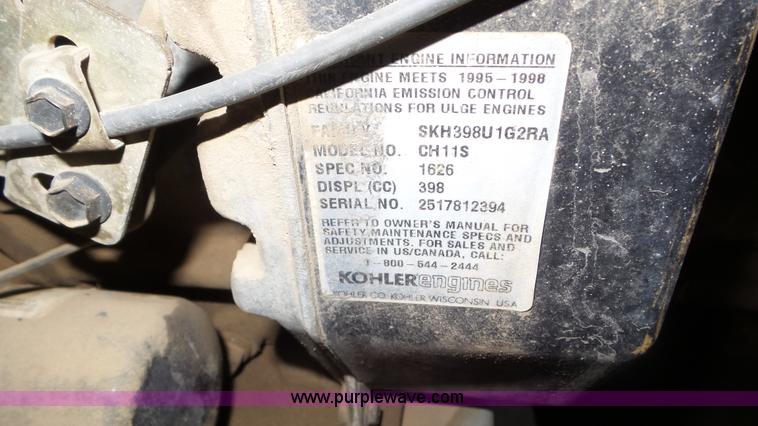 image for item CC9828 Ingersoll Rand T30 air compressor