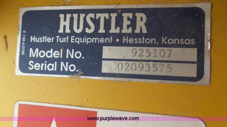image for item CC9838 Hustler Quadcycler mower deck