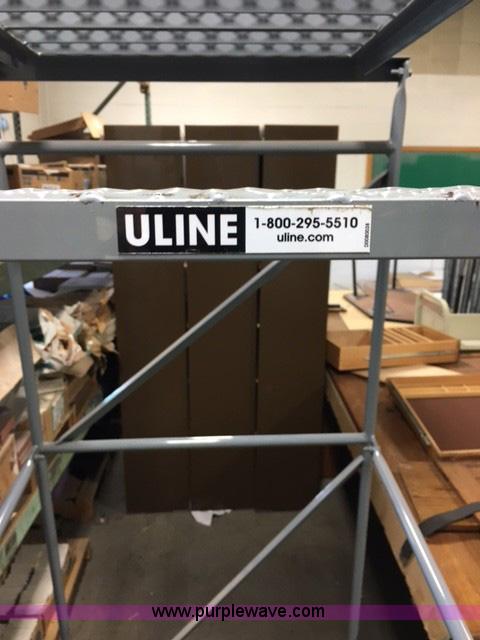 image for item F1466 Eight step rolling ladder