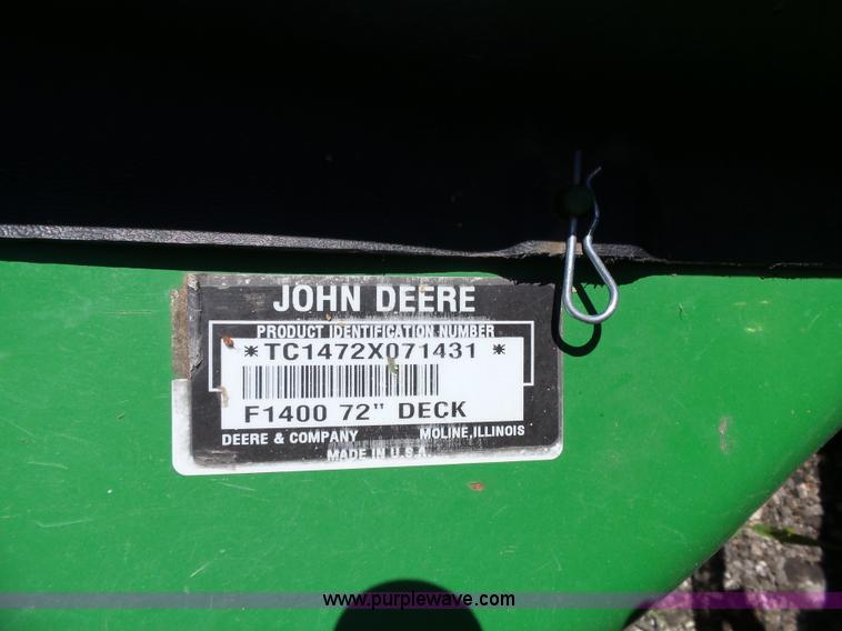 image for item J4079 John Deere 1445 lawn mower
