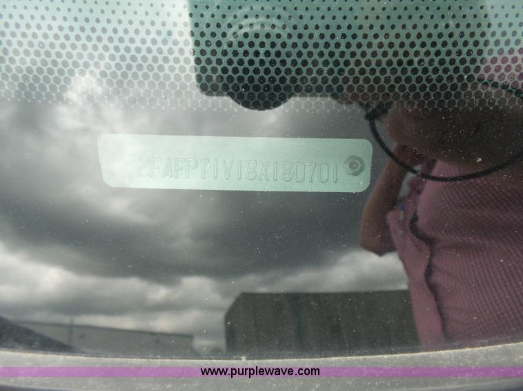 image for item J4081 2008 Ford Crown Victoria Police Interceptor