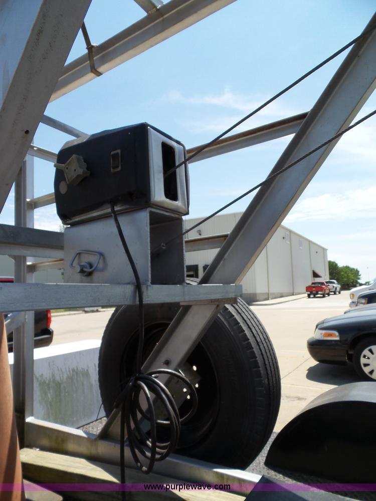 image for item J4861 1997 Mobile power line telescopic tower and trailer