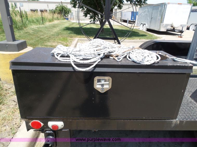 image for item J4861 1997 Mobile power line telescopic tower and trailer