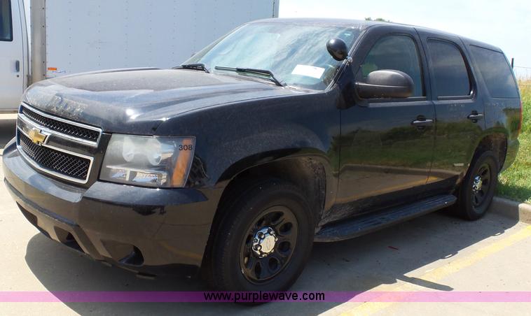image for item J4865 2009 Chevrolet Tahoe Police SUV