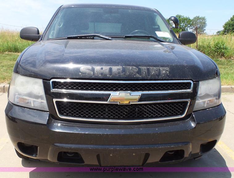 image for item J4865 2009 Chevrolet Tahoe Police SUV