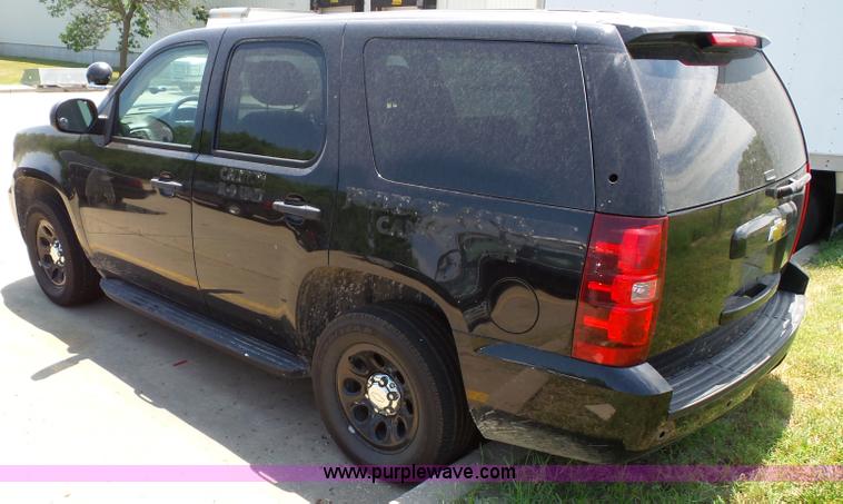image for item J4865 2009 Chevrolet Tahoe Police SUV