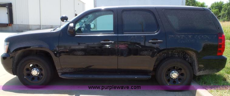image for item J4865 2009 Chevrolet Tahoe Police SUV
