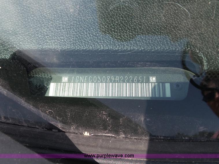 image for item J4865 2009 Chevrolet Tahoe Police SUV