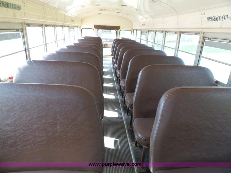 image for item J4887 1997 Chevrolet Blue Bird school bus