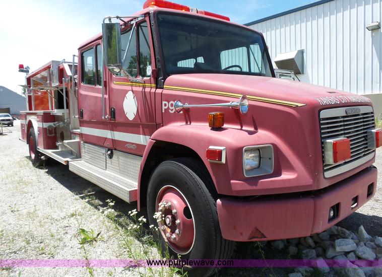 image for item J4925 1993 Freightliner FL80 fire truck
