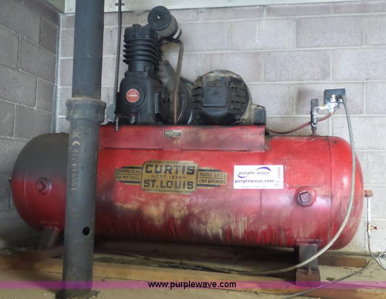 image for item J6083 1955 Curtis air compressor