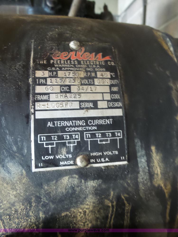 image for item J6083 1955 Curtis air compressor