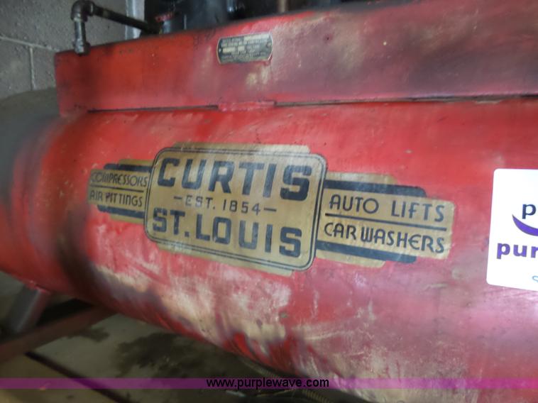 image for item J6083 1955 Curtis air compressor