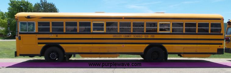 image for item J6118 1992 Blue Bird TC2000 school bus