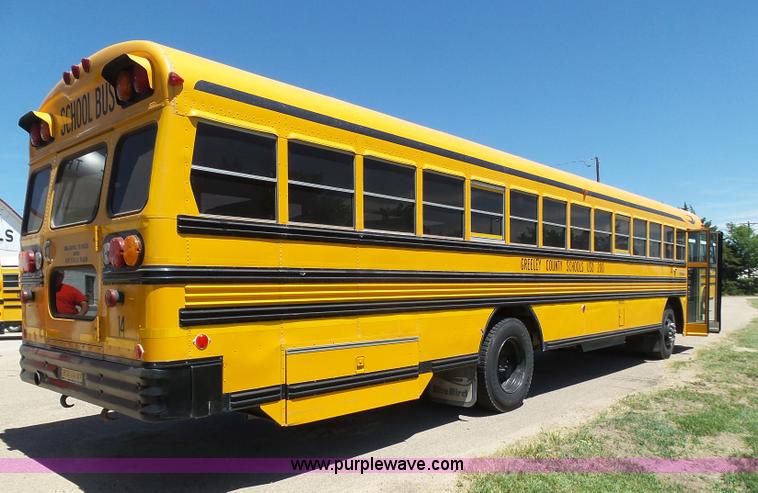 image for item J6118 1992 Blue Bird TC2000 school bus