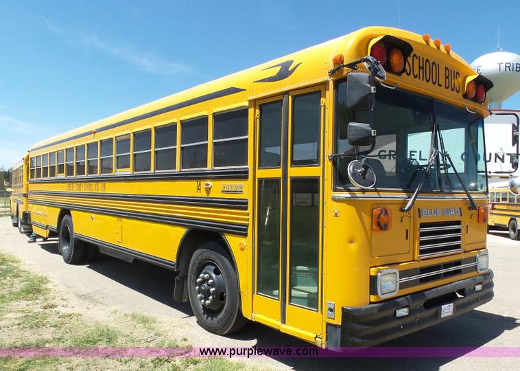 image for item J6118 1992 Blue Bird TC2000 school bus