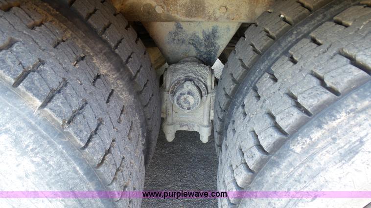 image for item K5498 1981 Mack R686ST semi truck with equipment trailer