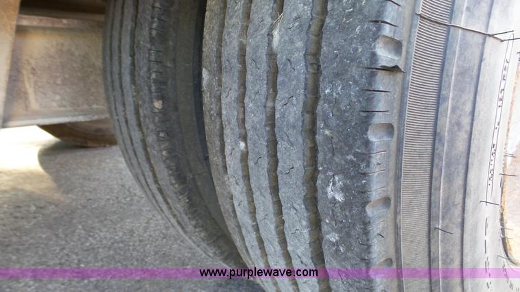 image for item K5498 1981 Mack R686ST semi truck with equipment trailer