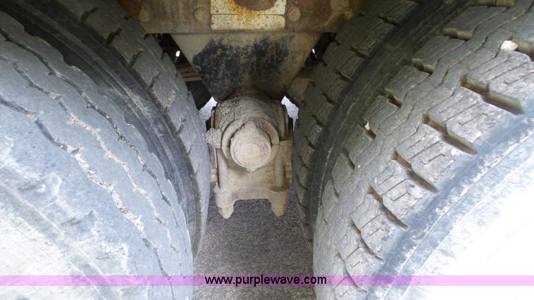 image for item K5498 1981 Mack R686ST semi truck with equipment trailer