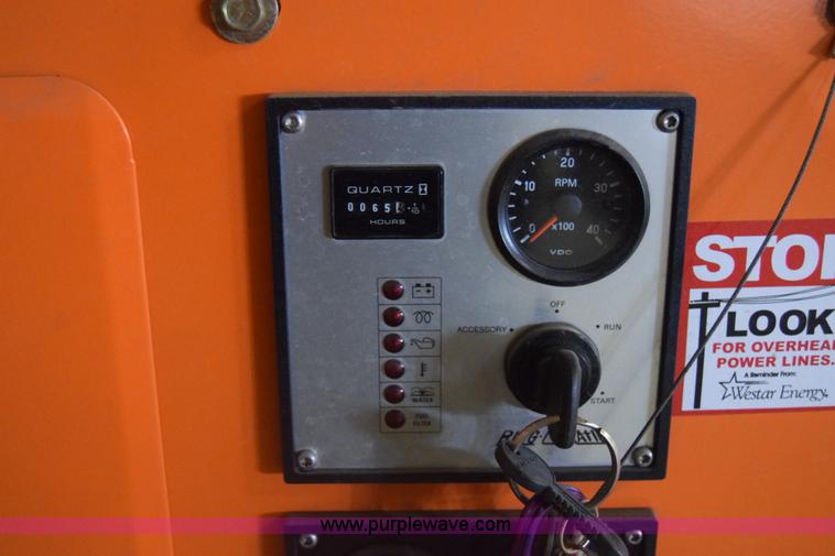 image for item K6507 2007 Ring-o-matic 550 High CFM vacuum excavator trailer