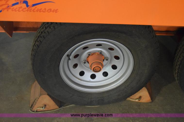 image for item K6507 2007 Ring-o-matic 550 High CFM vacuum excavator trailer