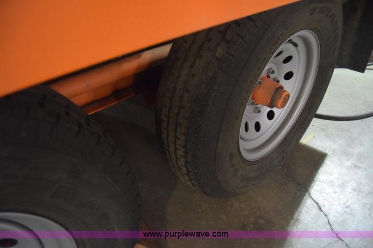 image for item K6507 2007 Ring-o-matic 550 High CFM vacuum excavator trailer