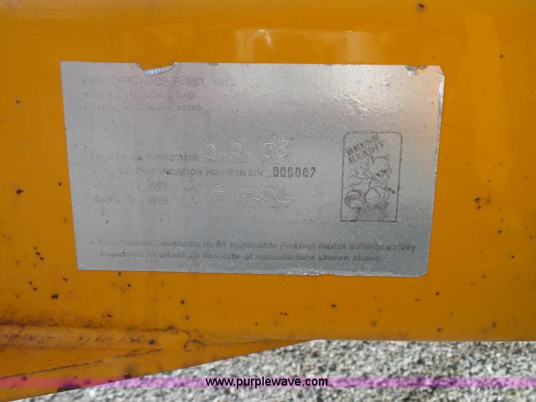 image for item K6510 1993 Brush Bandit 250 chipper