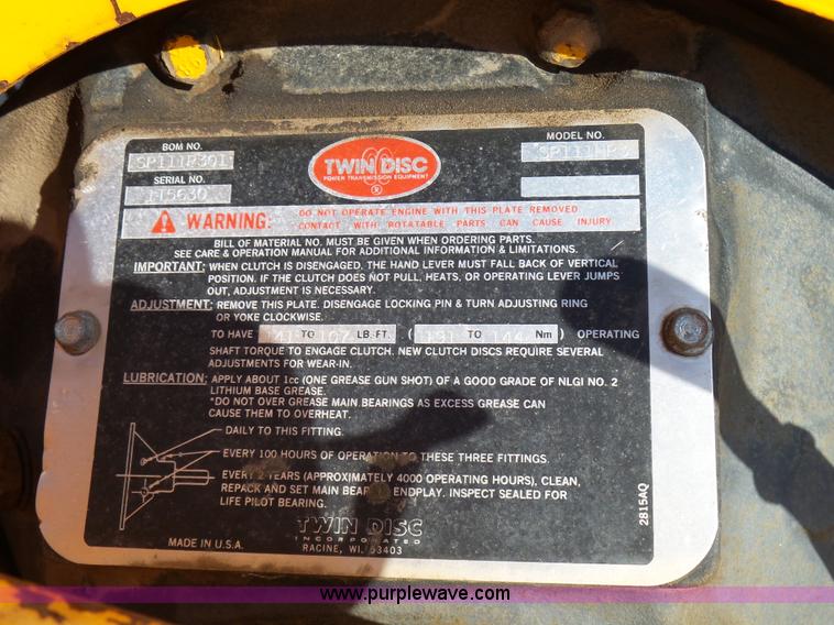 image for item K6510 1993 Brush Bandit 250 chipper