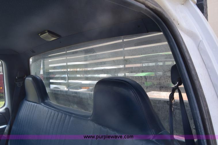 image for item K6527 1997 Ford 450 dump flatbed truck