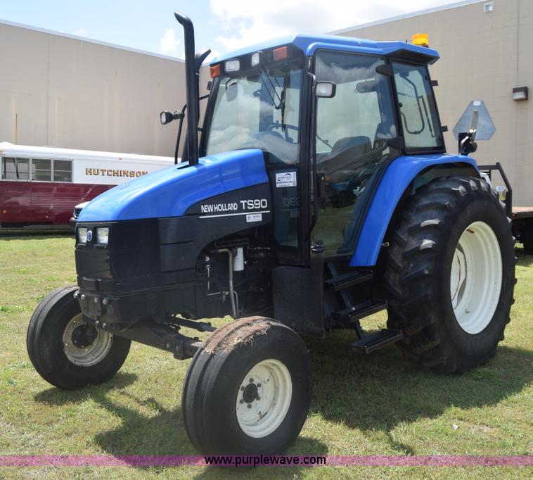 image for item K6528 2002 New Holland TS90 tractor