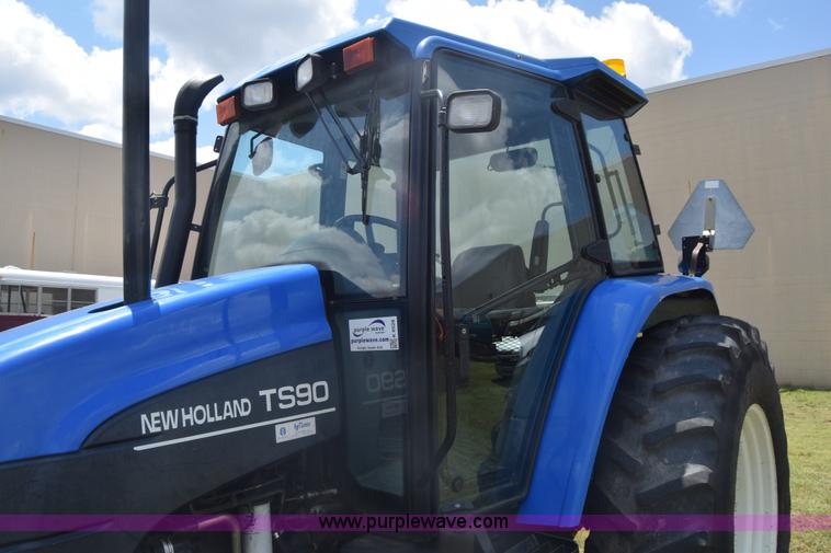 image for item K6528 2002 New Holland TS90 tractor