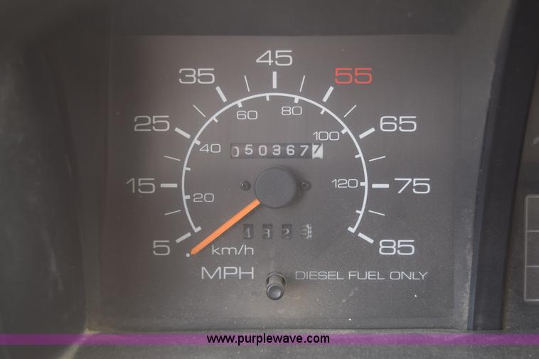 image for item K6534 1994 GMC W5 paint striper truck