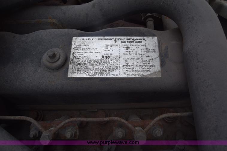 image for item K6534 1994 GMC W5 paint striper truck