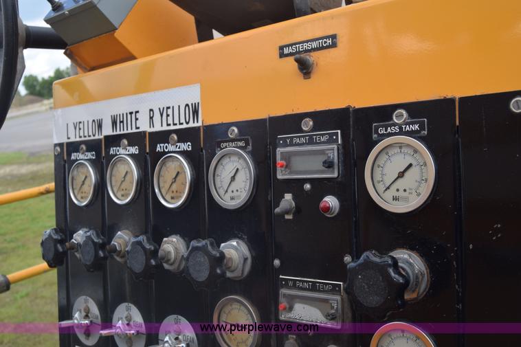 image for item K6534 1994 GMC W5 paint striper truck