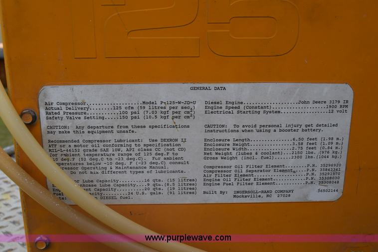 image for item K6534 1994 GMC W5 paint striper truck