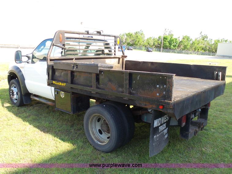image for item K6538 2007 Ford F450 Super Duty XL dump flatbed truck