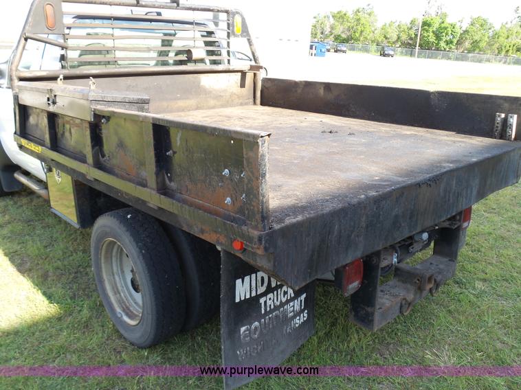 image for item K6538 2007 Ford F450 Super Duty XL dump flatbed truck