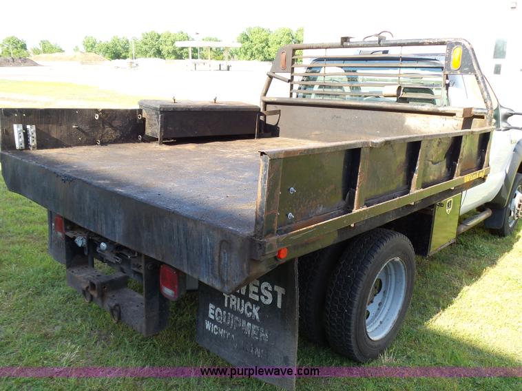 image for item K6538 2007 Ford F450 Super Duty XL dump flatbed truck