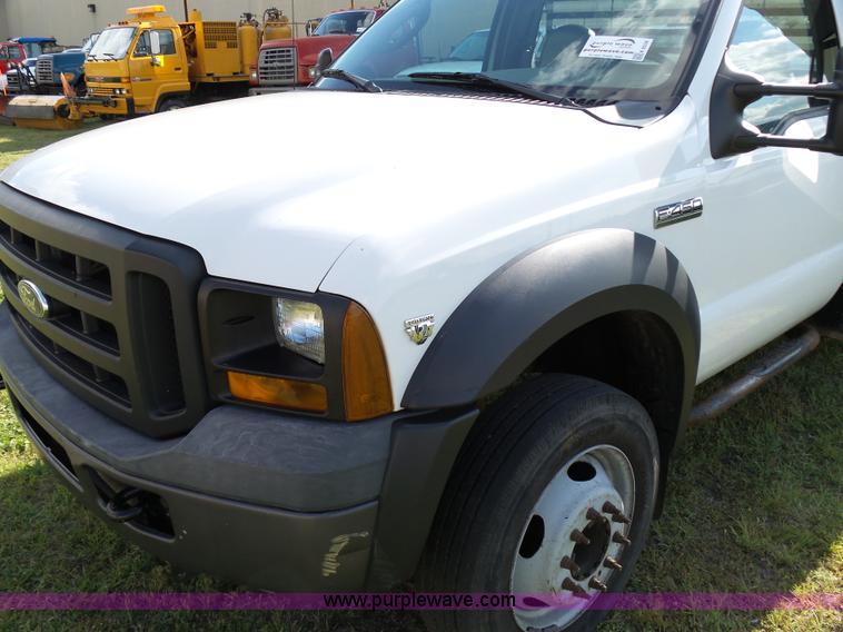 image for item K6538 2007 Ford F450 Super Duty XL dump flatbed truck