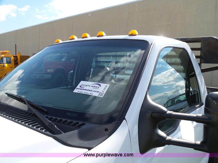 image for item K6538 2007 Ford F450 Super Duty XL dump flatbed truck