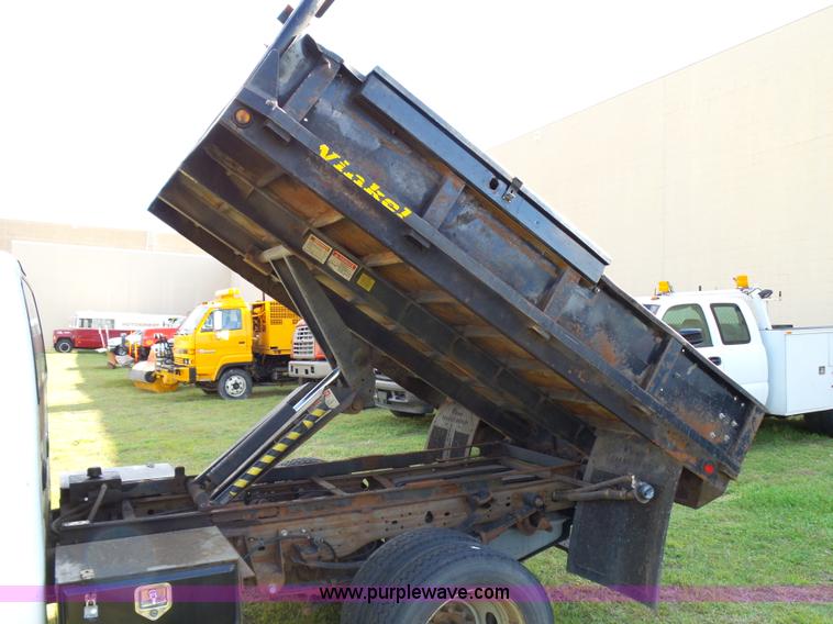 image for item K6538 2007 Ford F450 Super Duty XL dump flatbed truck