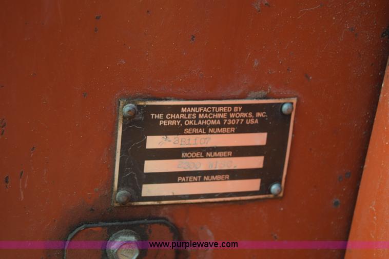 image for item K7313 Ditch Witch 2300 trencher