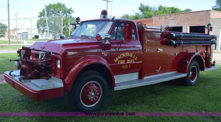 image for item K7314 1967 Chevrolet 50 fire truck