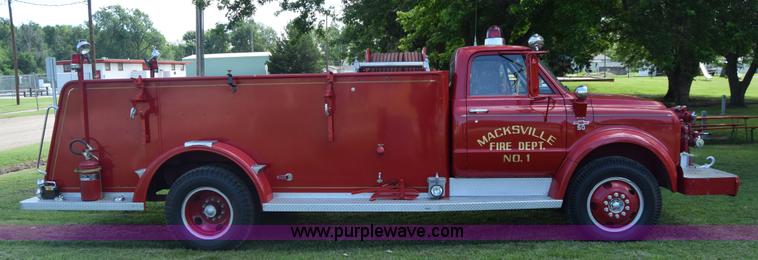 image for item K7314 1967 Chevrolet 50 fire truck