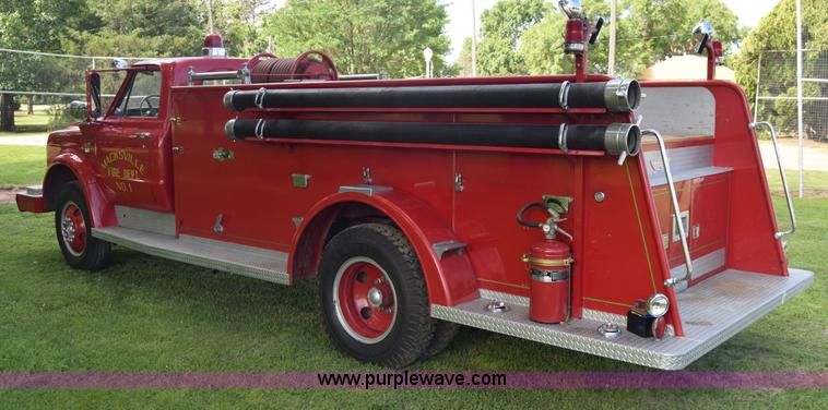 image for item K7314 1967 Chevrolet 50 fire truck