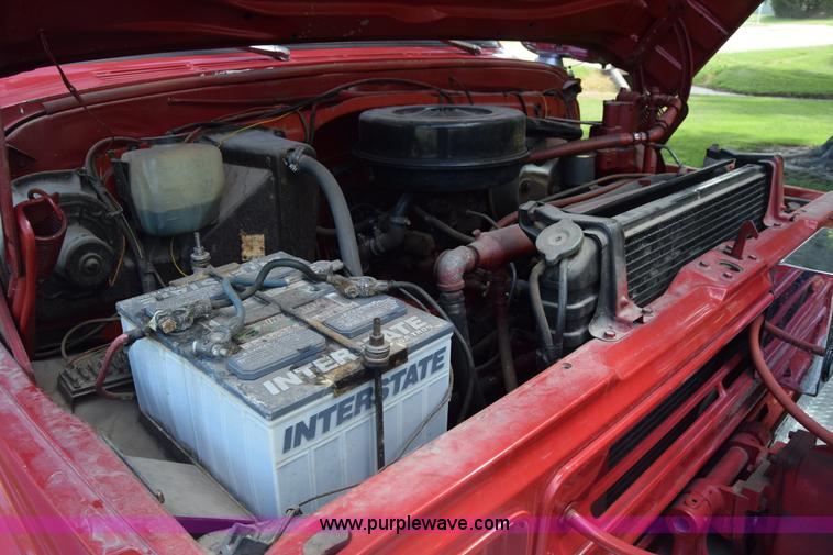 image for item K7314 1967 Chevrolet 50 fire truck