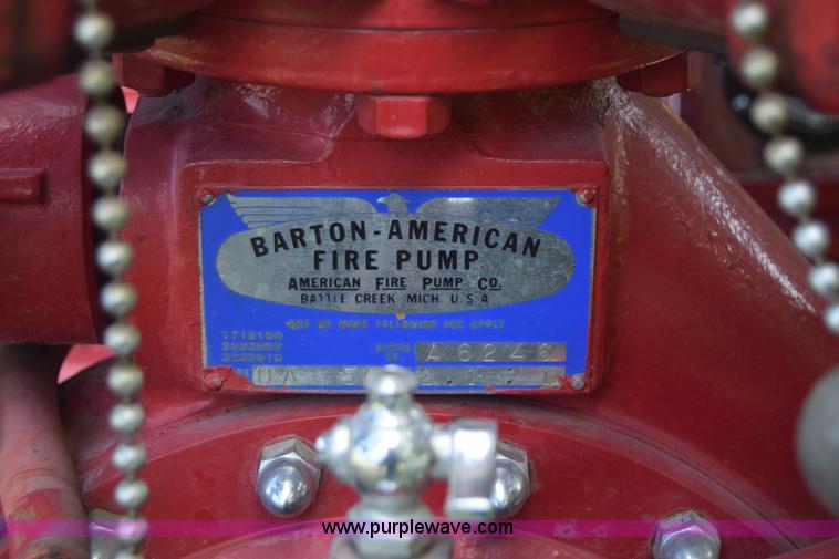 image for item K7314 1967 Chevrolet 50 fire truck