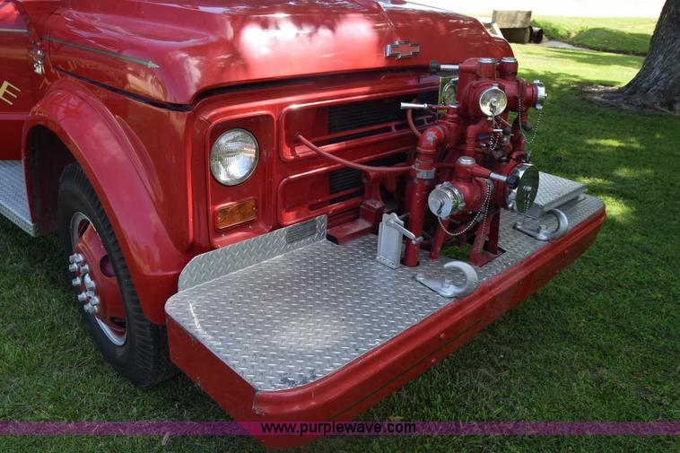 image for item K7314 1967 Chevrolet 50 fire truck